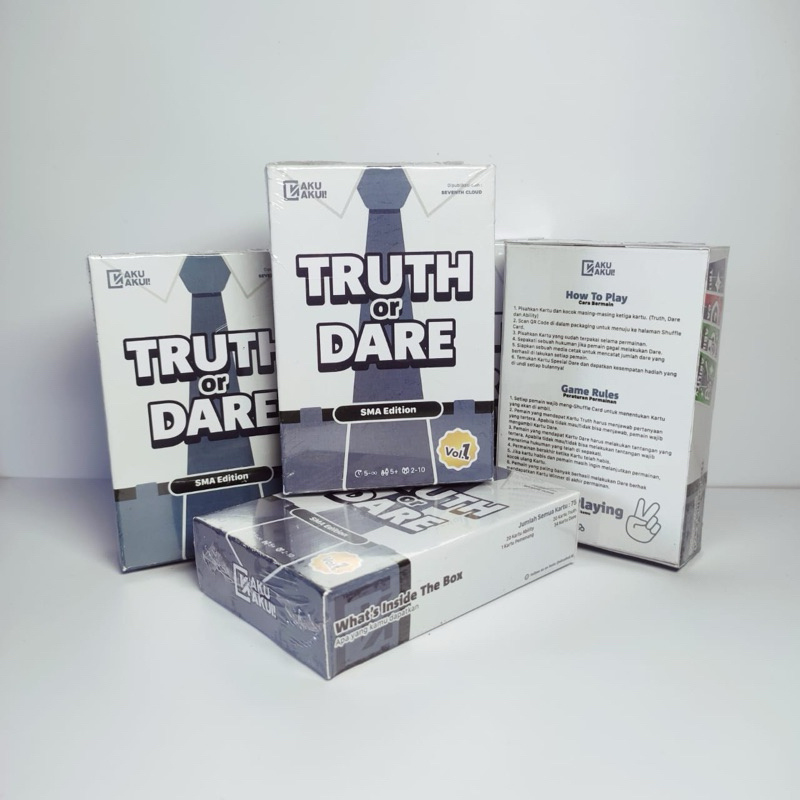 Truth or Dare | Kartu Permainan | Truth or Dare School Edition | Truth or Dare Edisi Sekolah Vol. 1 