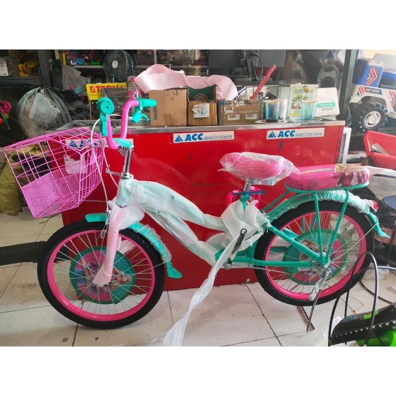 Sepeda Anak Perempuan Mini 20 Inchi BB Bearing Merk Phoenix New 8855 AT