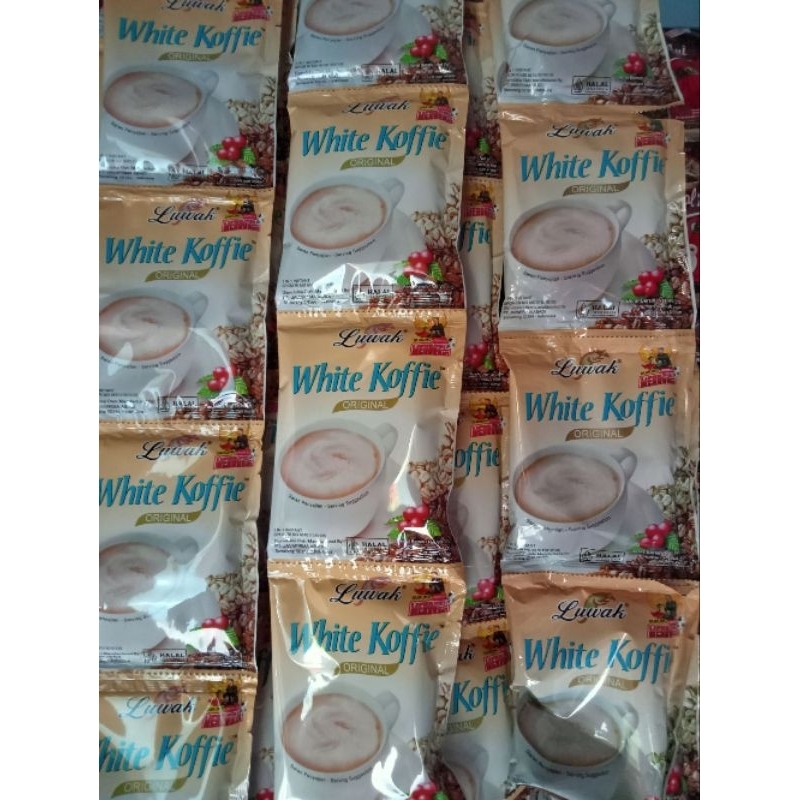 

Kopi luak white koffie 1 renceng