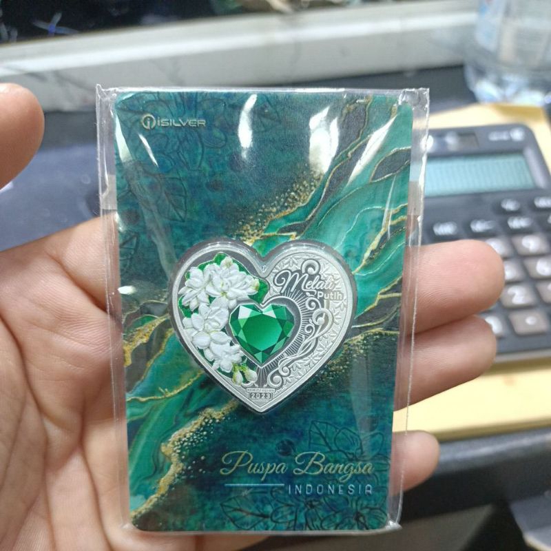 PERAK 25gr ISILVER PUSPA BANGSA