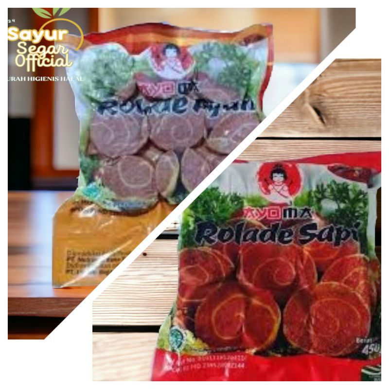 

Rolade sapi 250gr / Rolade Ayam 250gr - KIRIM INSTAN