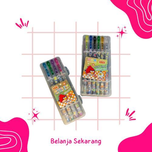 

Pena Tinta Glitter Set 8 & 12 pcs