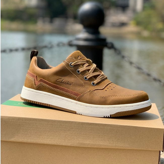 Original CLARKS FOOTWEAR Genuine Leather Men Outdoor Casual Boot Shoes 621155 3