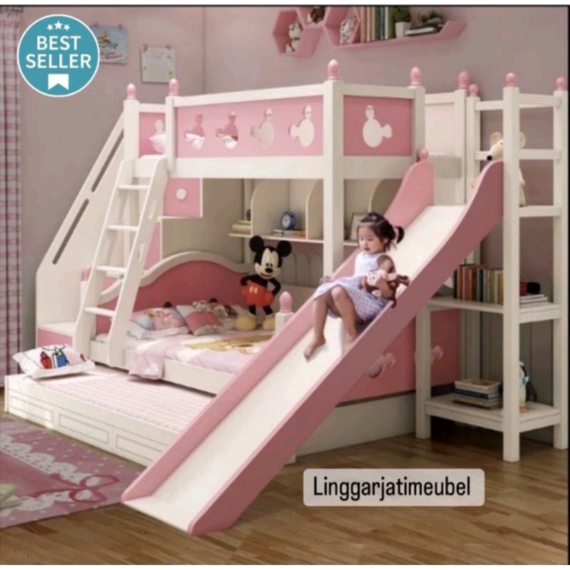 Tempat Tidur Tingkat Dipan Tingkat Ranjang Tingkat Ranjang Susun Laci Tempat Tidur Anak Tingkat Pere