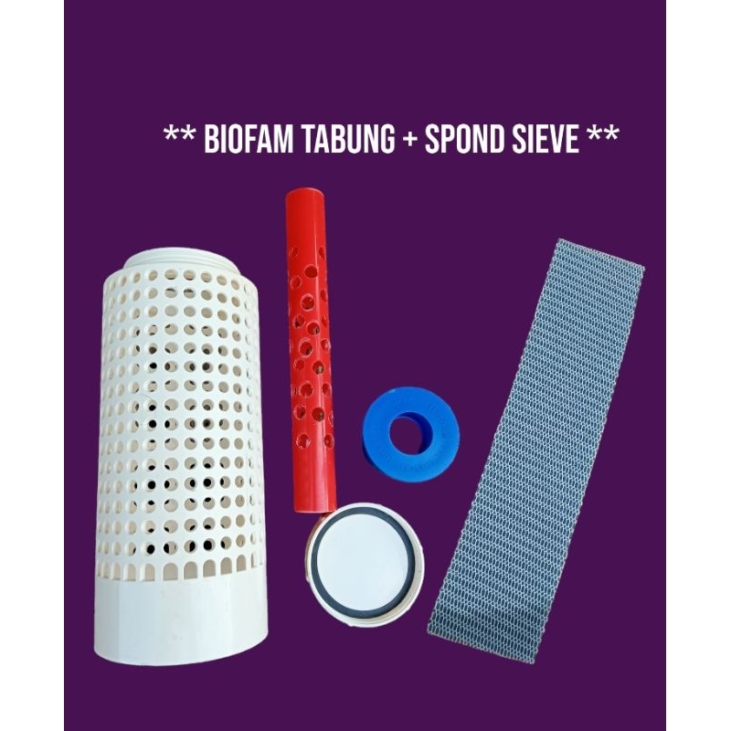 Biofam tabung + Spond sieve filter | Filter aquarium