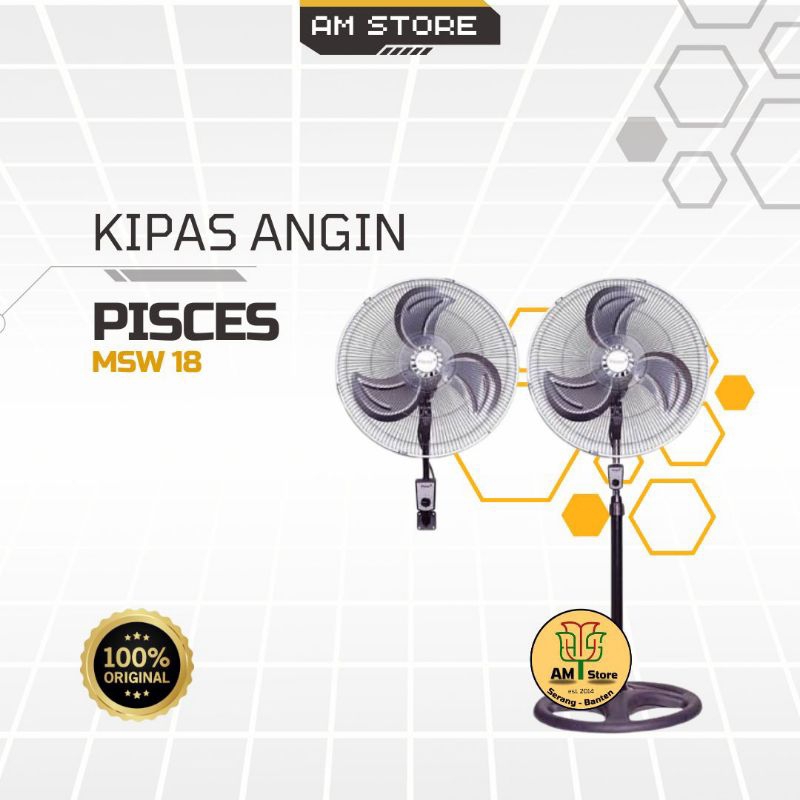 Kipas Angin Pisces MSW 18