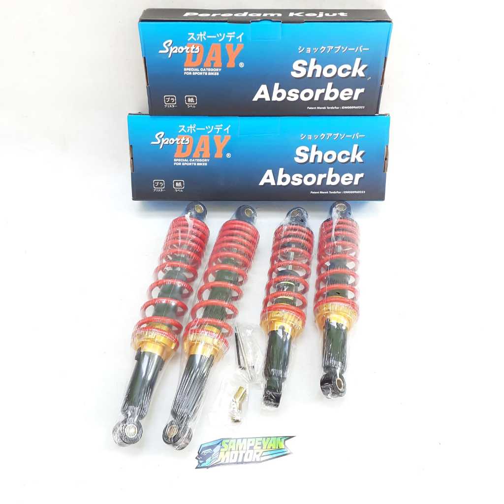 Shock Sok Skok Belakang DAY Type 811 Variasi Jupiter Z Vega R Old New ZR Fiz R Force 1 Karisma Supra