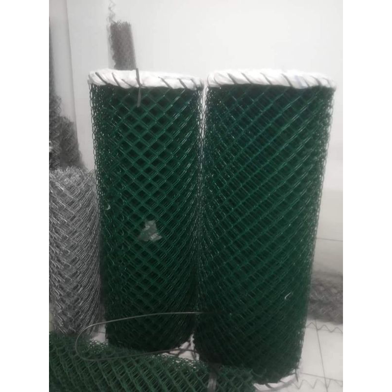 Kawat Harmonika Pvc 3mm Kotak/Lubang 5cm x5cm   T.2cm x5mtr