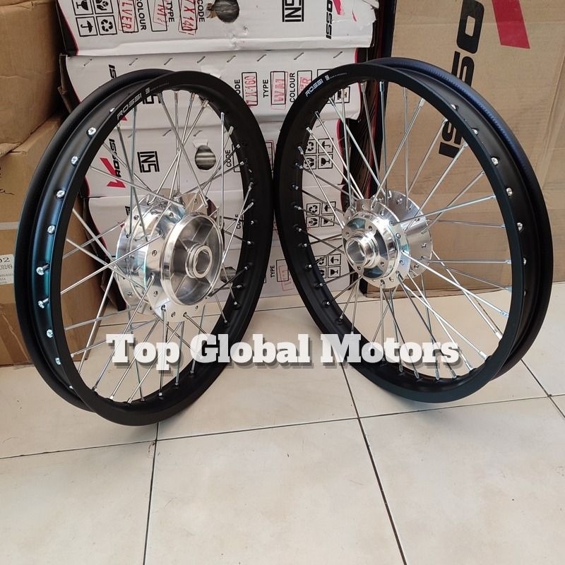 VELG RX KING RING 17 DAN 18 SEPASANG - VELG ROSSI RX KING SEPASANG V ROSSI ORIGINAL