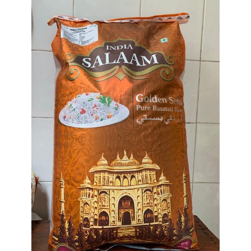 

INDIA SALAM GOLDEN SELLA BASMATI RICE SUPER PANJANG 20 KG