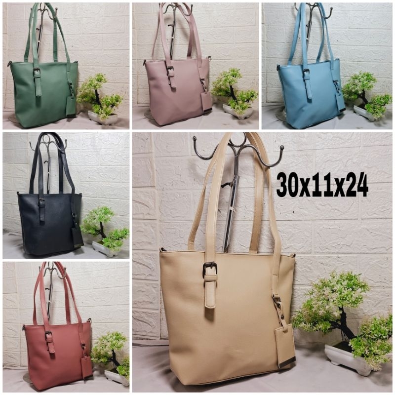 (Ready) Kasmag Tas tote Bag kulit Wanita Tas kuliah Wanita