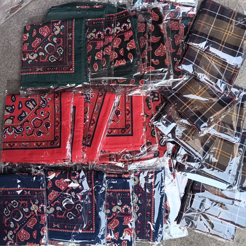 barbour handkerchief tartan gift ORIGINAL TANPA BOX (Opening price,harga normal 55k)