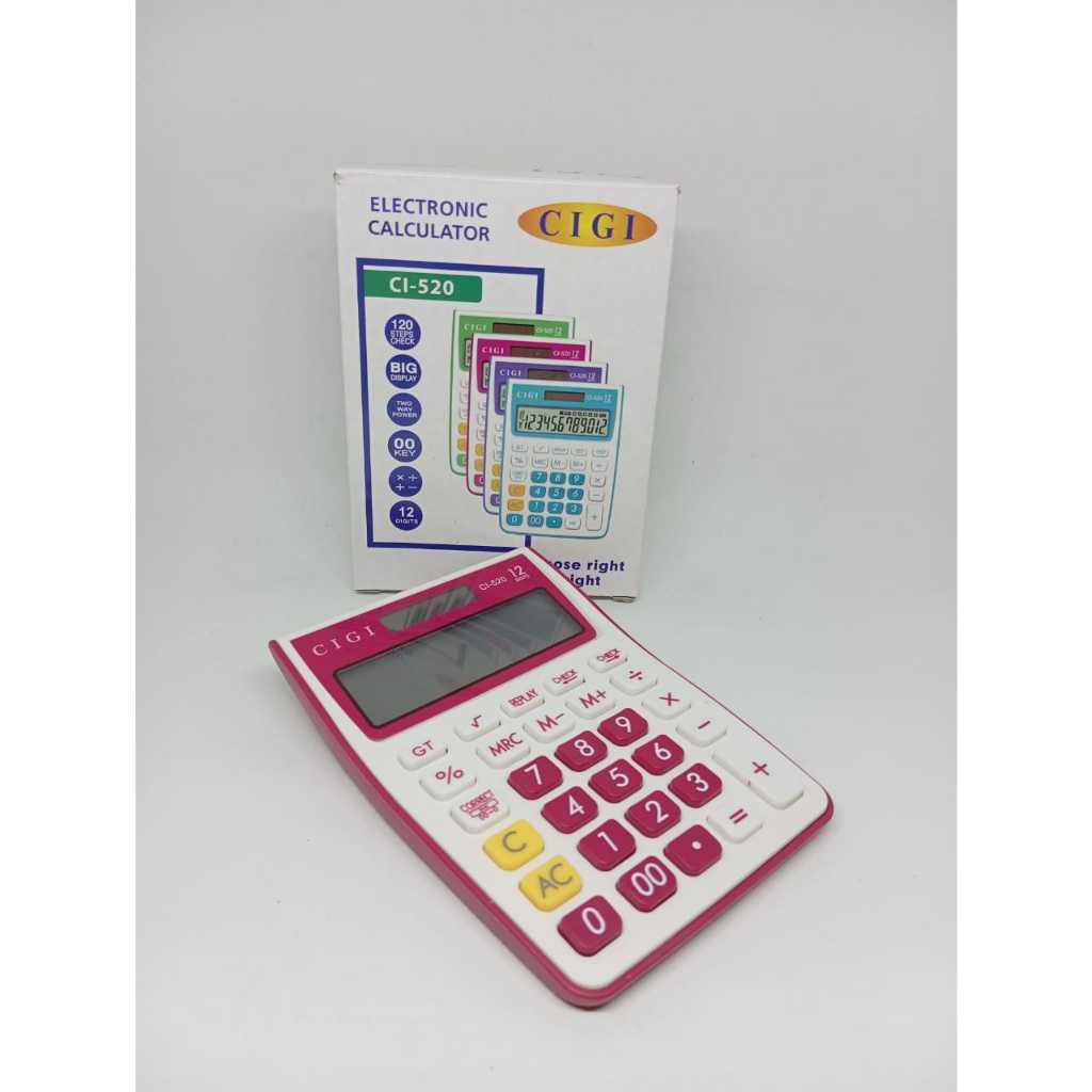

Kalkulator CIGI CI-520 / Kalkulator dagang/ kalkulator warna