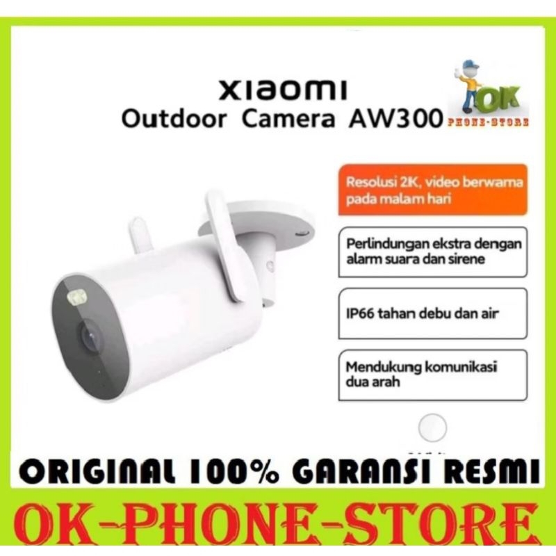 Xiaomi Outdoor Camera AW300 & C300 & CW300 Camera CCTV Garansi Resmi Xiaomi