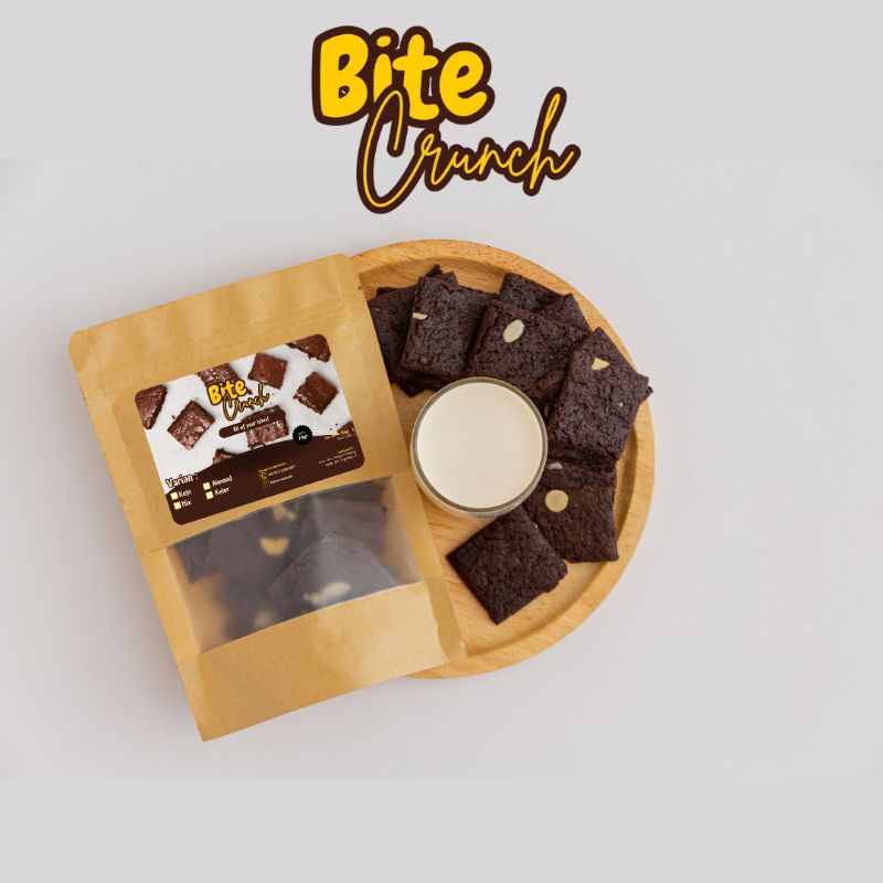 BITE CRUNCH Brownies Crispy Renyah Murah Surabaya