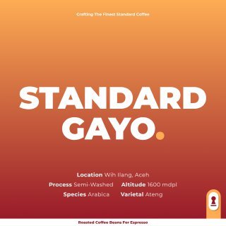 

PROMO Biji Kopi STANDARD GAYO Full Arabica Kopi Arabika Freshroasted