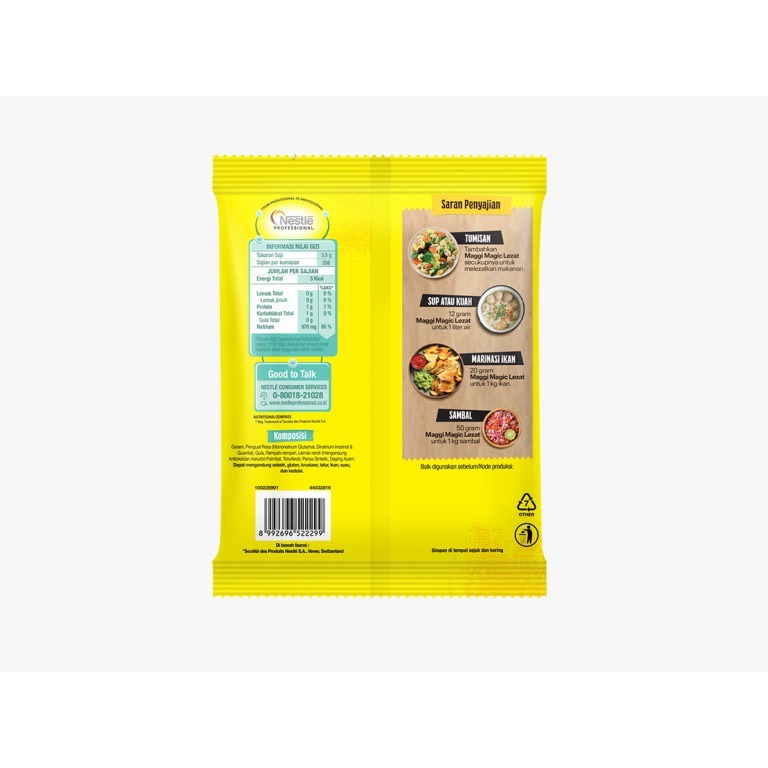 

RB22 MAGGI MAGIC LEZAT 1KG SEASONING