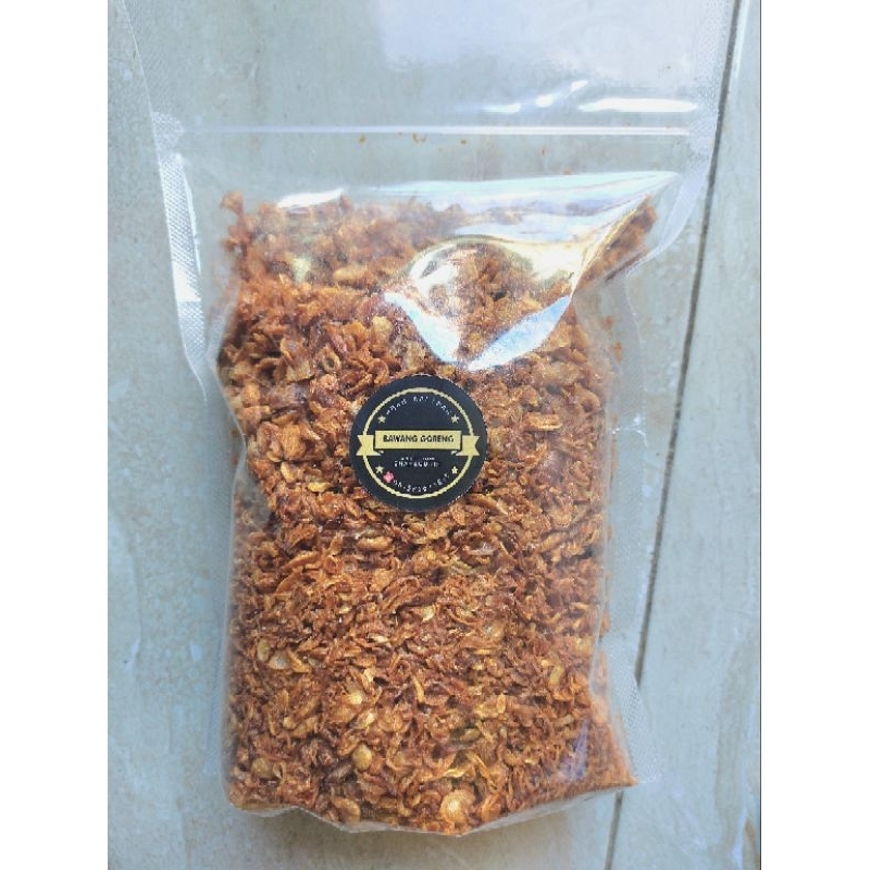 

Bawang Merah Goreng Tepung Tipissss Tanpa Campuran Ubi [ 1 kilo ]
