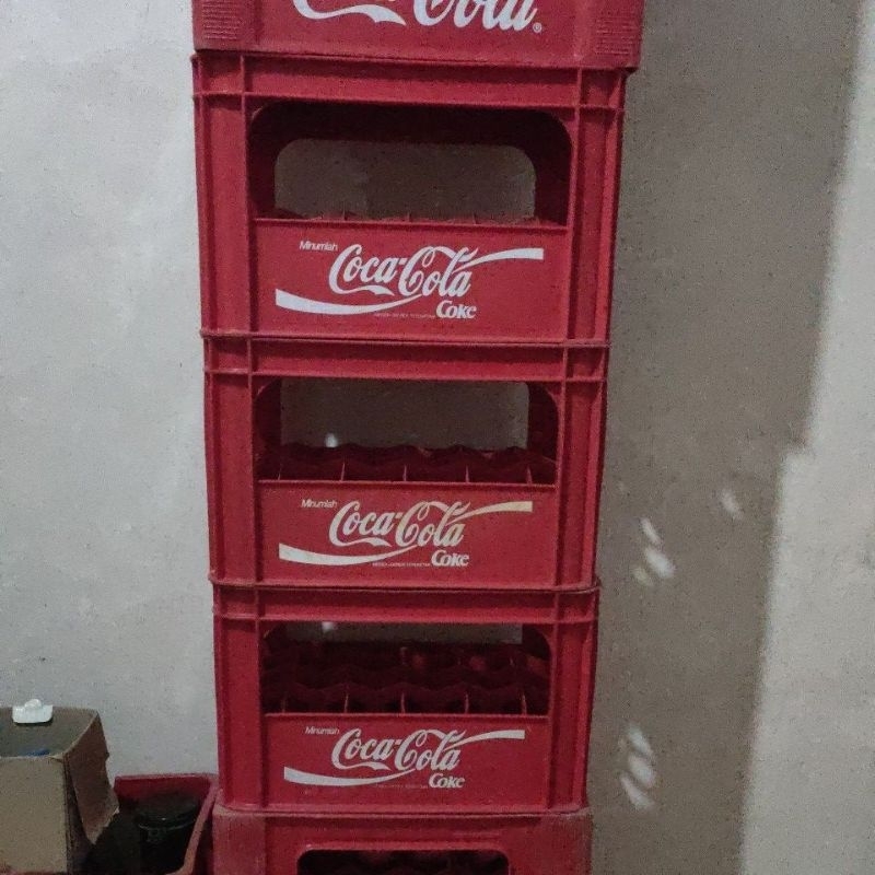 KRAT COCA-COLA KECIL ISI 24 BOTOL KRAT ANTIK