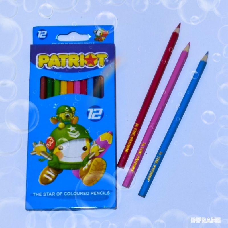 

PENSIL WARNA/PULAS 12 WARNA PANJANG