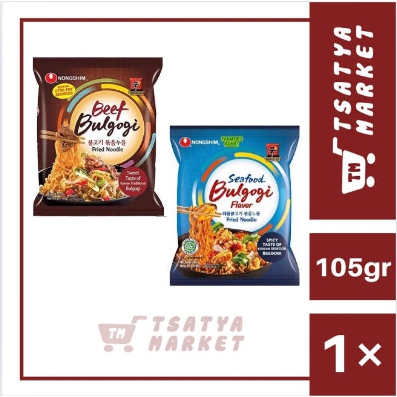

NONGSHIM FRIED NOODLE BULGOGI 105GR