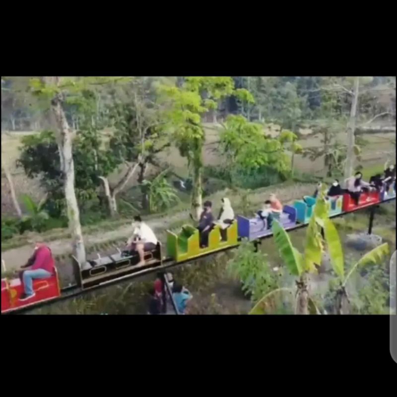 Kereta Wisata Sawah Wahana Permainan