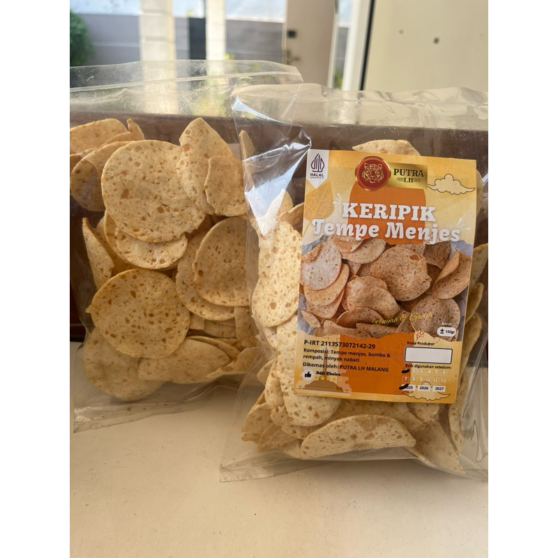 

KERIPIK TEMPE MENJES 150gr