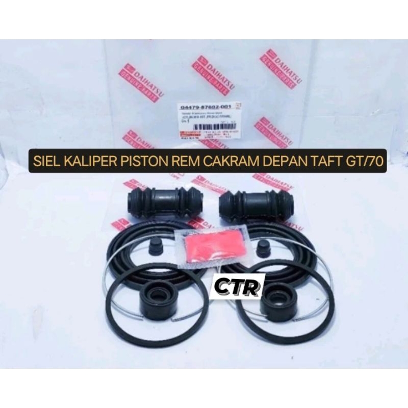 CALIPERKIT~SEAL KALIPER PISTON REM CAKRAM DEPAN DAIHATSU TAFT GT/F70
