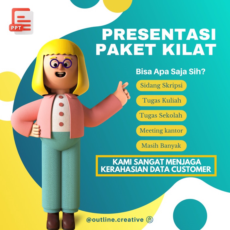 

KODE X99F PAKET KILAT SIAP PRESENTASI TEMPLATE POWER POINT PPT JASA PPT POWERPOINT PERSENTASI SIDANG BERKUALITAS PRESENTASI PROFESIONAL PRESENTASI KULIAH