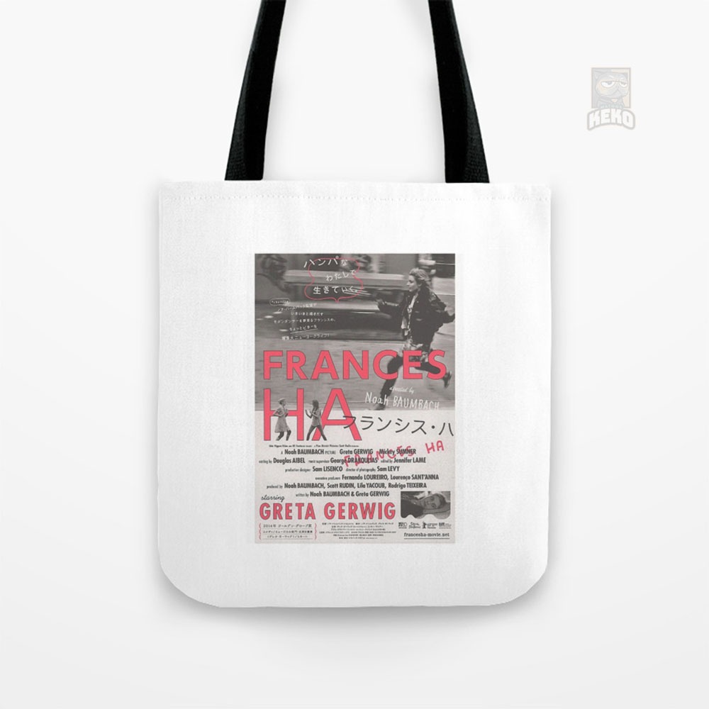 Tas Slempang | Tote Bag Kanvas Japanese Frances Ha