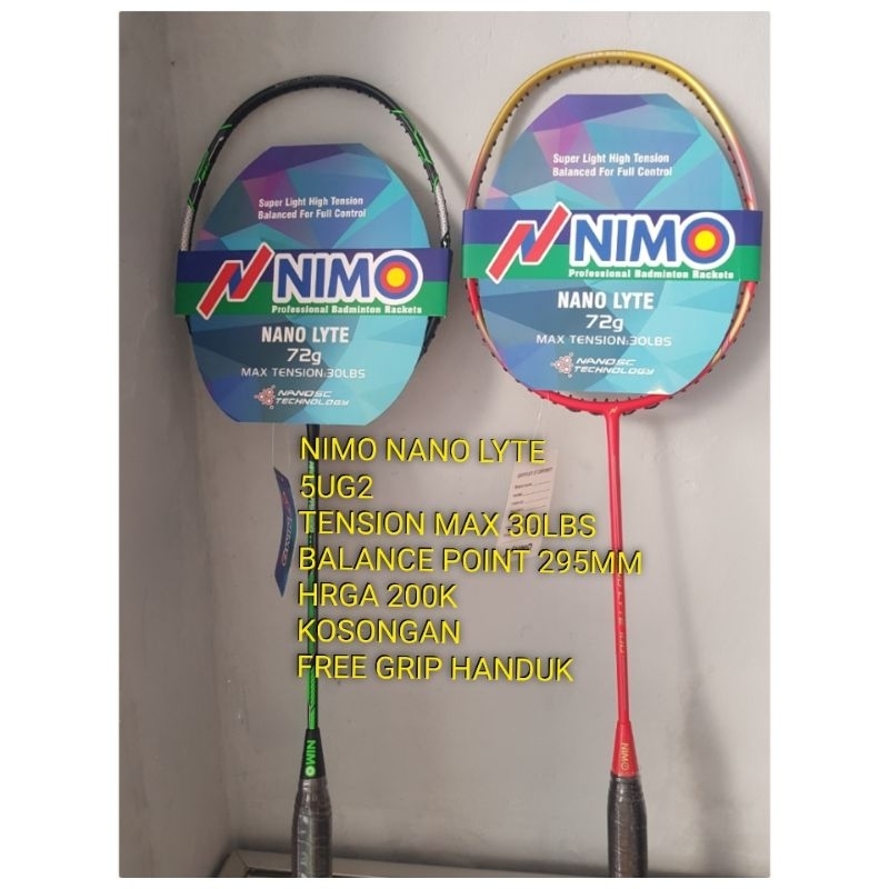 RAKET NIMO NANO LYTE