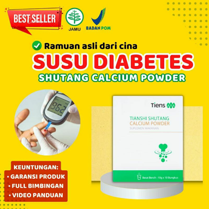 

OBAT CHINA DIABETES -SUSU LABU -SHUTANG CALCIUM POWDER -ISI 10 SACHET