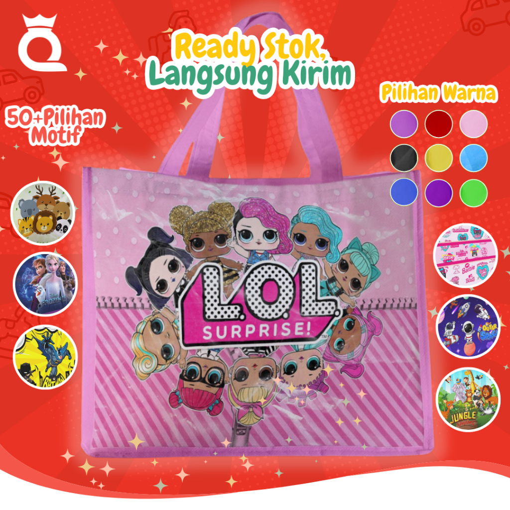 

Tas Souvenir Goodie Bag Bingkisan Snack Ulang Tahun Ultah Anak Laki Laki Perempuan Unik Lucu Lanskap L8