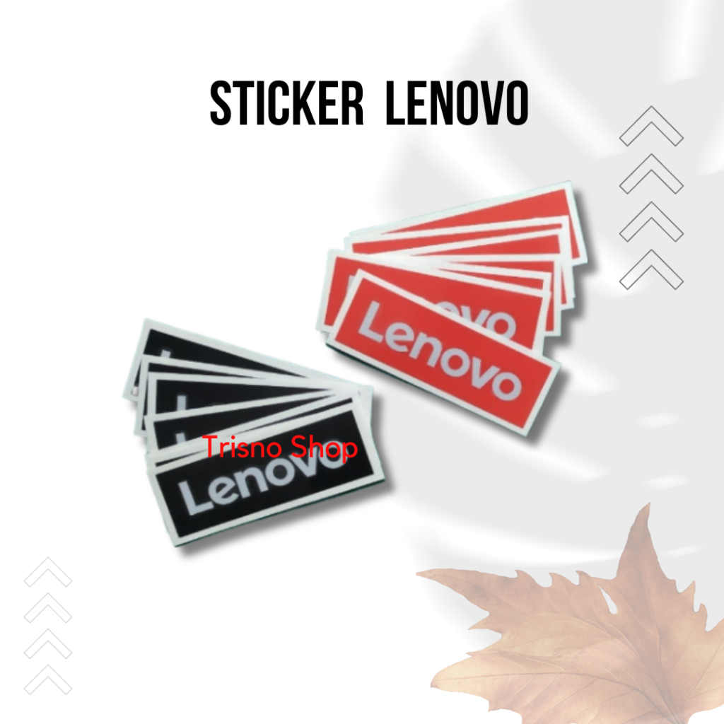 Stiker Laptop Lenovo Timbul