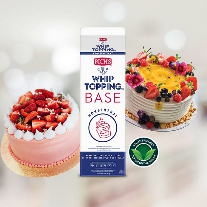 

Rich's Whip Topping Plant Base - Whipping Cream Vegan 907 gram