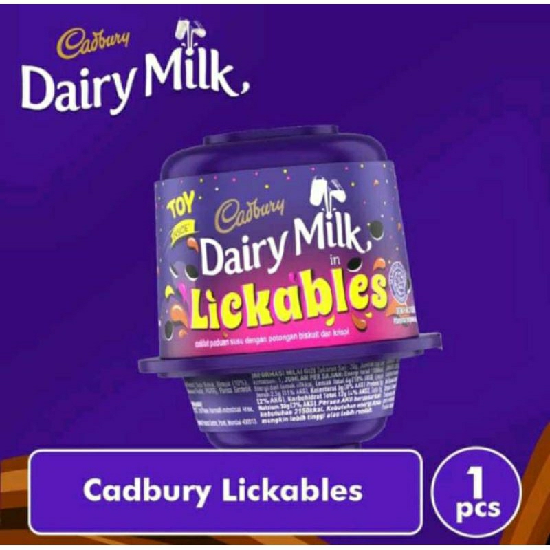 

Lickables Dairy Milk || Cadbury Dairy Milk Lickables || Lickables Termurah || Coklat Mainan