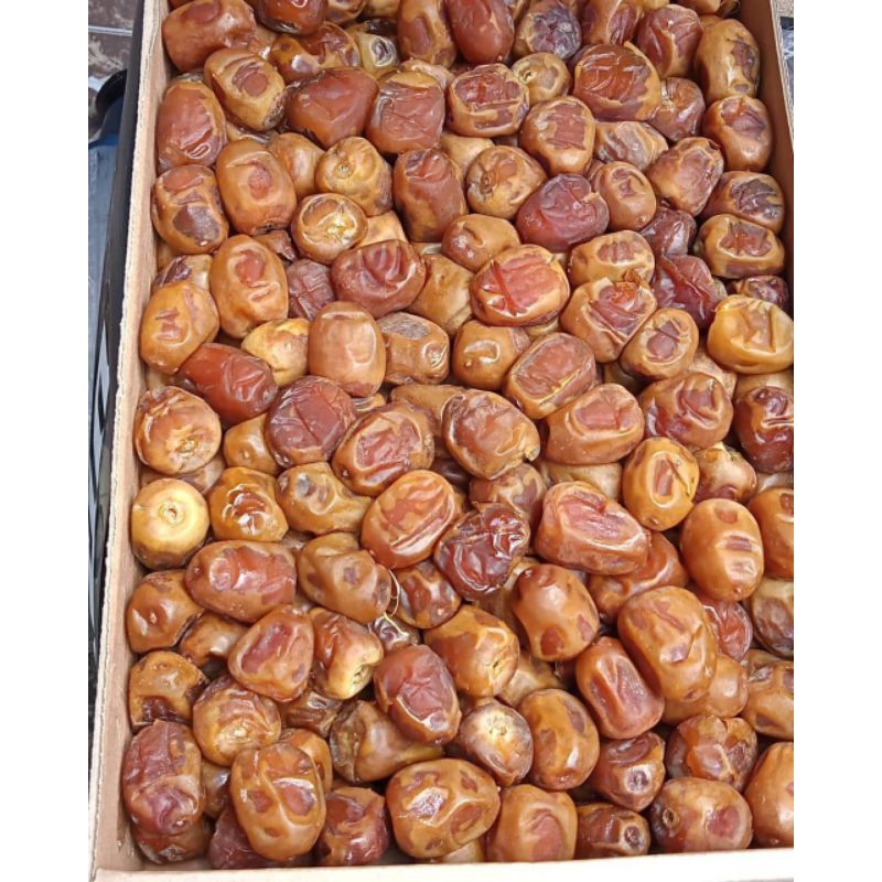 

RB Kurma Sukari 3kg Original Grade A / Kurma Ruthob / Kurma Raja Kurma Alqasym
