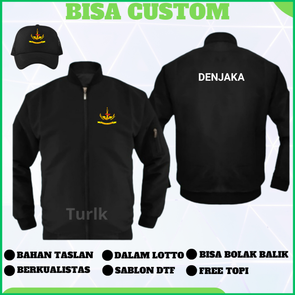 Jaket Denjaka Jaket Bomber Denjaka Custom