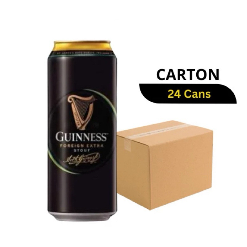 

GUINNESZ 500ml 24 kaleng 1 box