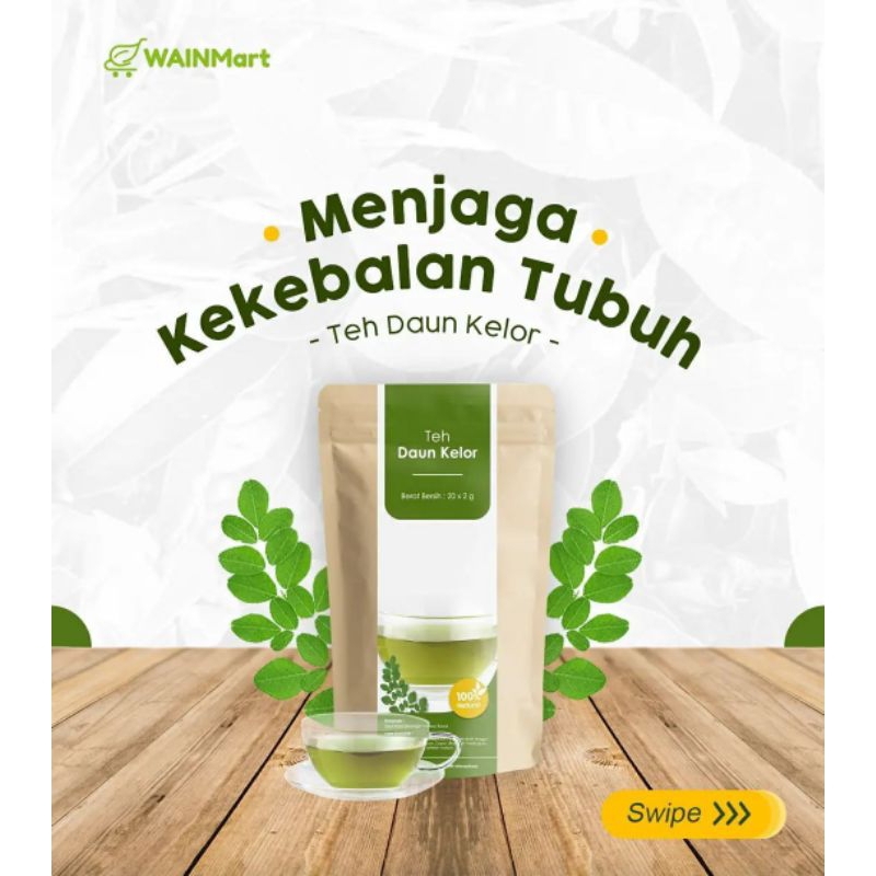 

TEH CELUP DAUN KELOR : 100% Organik Anti-Kanker, Diabetes