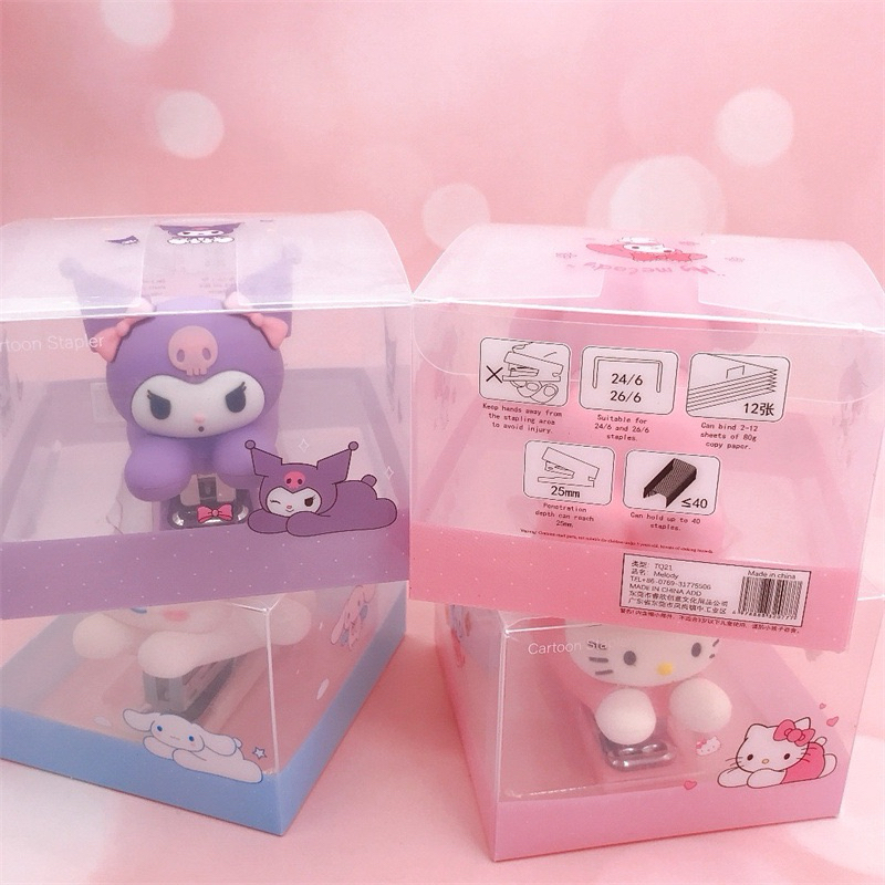 

Promo Staples 3D Sanrio Big Size Hekter Cute Melody Kuromi Cinnamoroll Hello Kitty