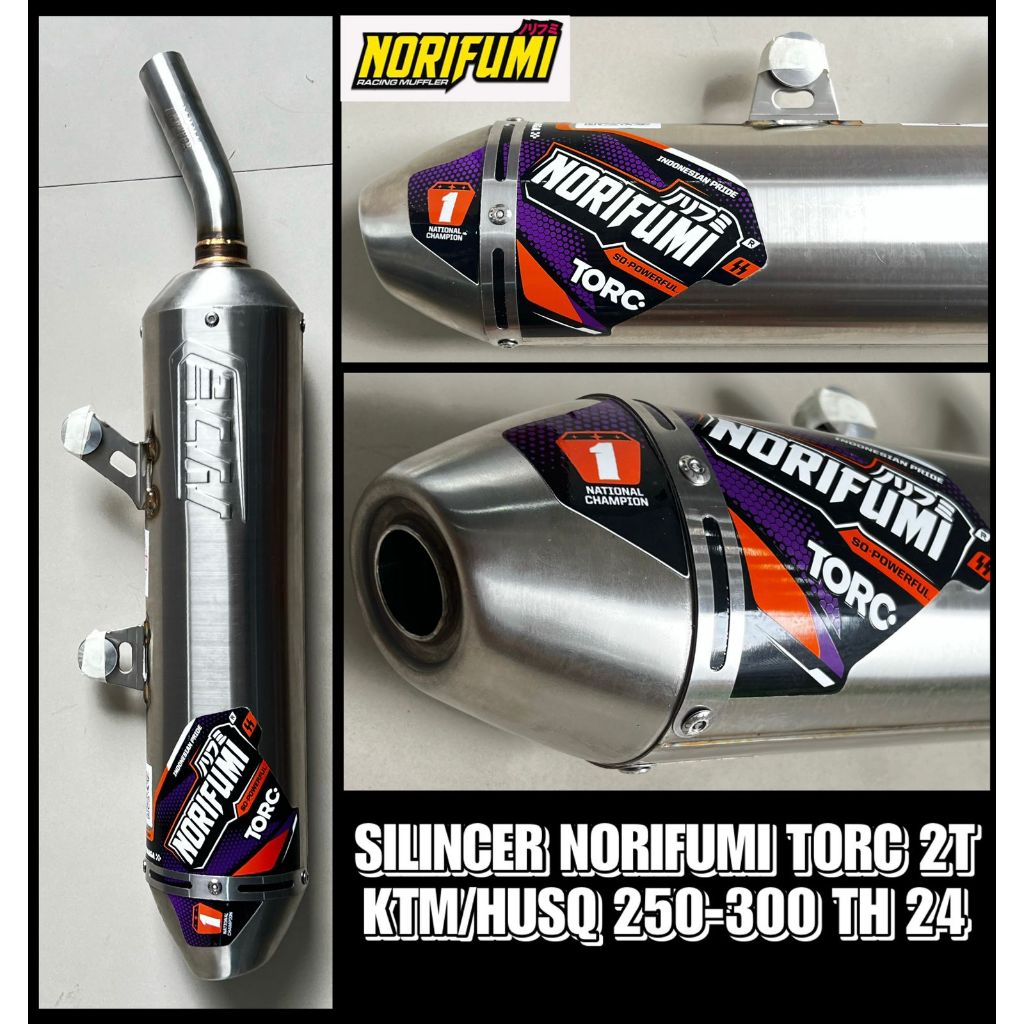 Silencer Norifumi Torc 2T KTM HUSQ 250-300 2024