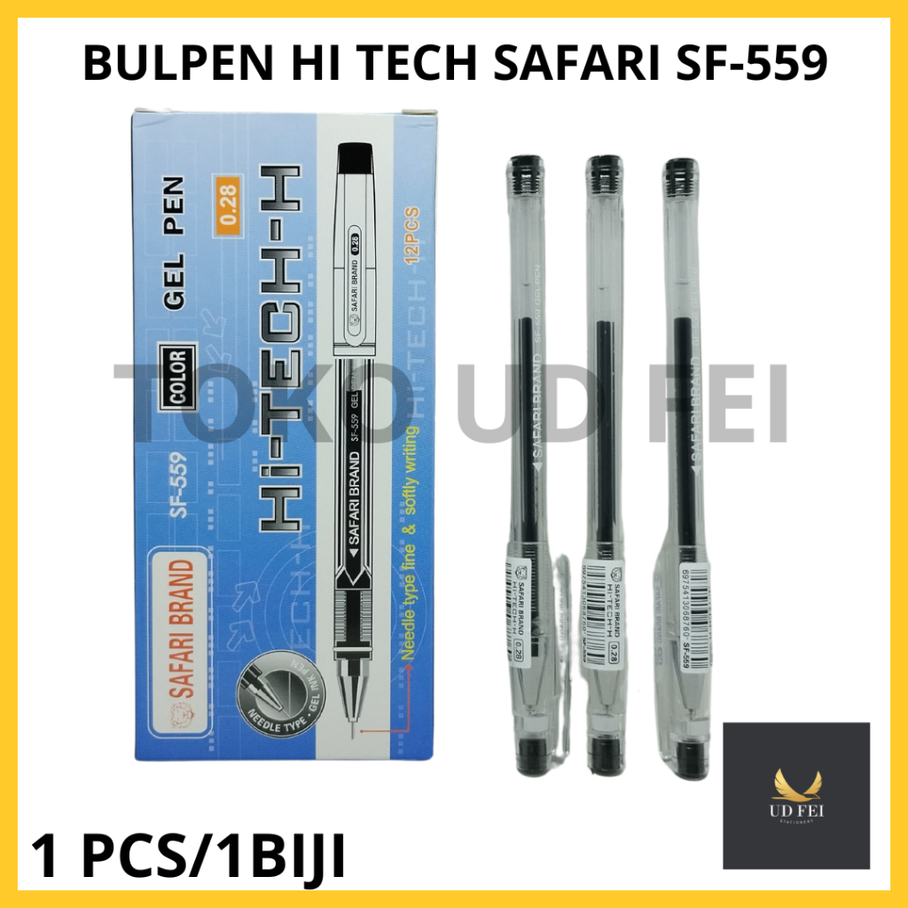 

(1 PCS/1 BIJI) Bulpen Safari Hitech/Bulpen Safari Hitech Safari/ Bulpen Hitech Santri /Bulpen Hitech 0.28