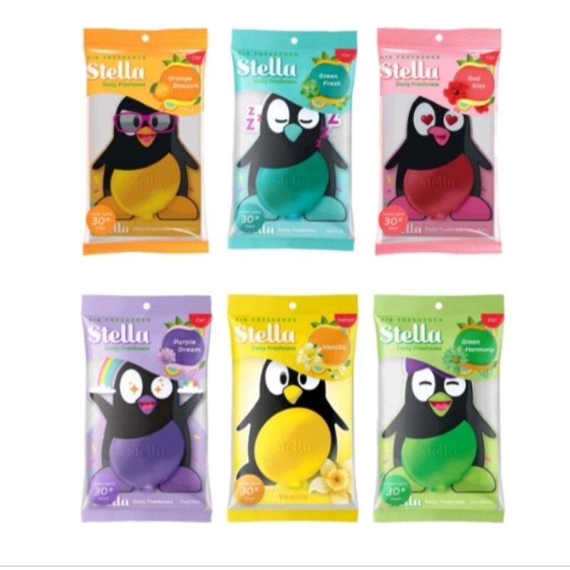 (1pcs)Stella Gantung/Stella Daily Freshness/Pengharum Mobil