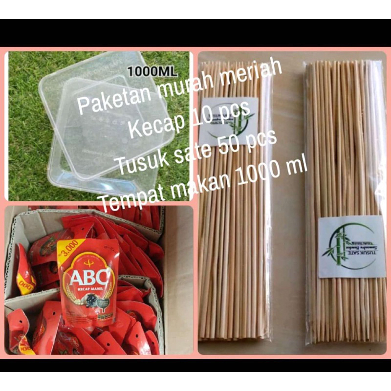 

Paket KECAP ABC isi 10pack uk 80ml gratis tusuk sate 50pc