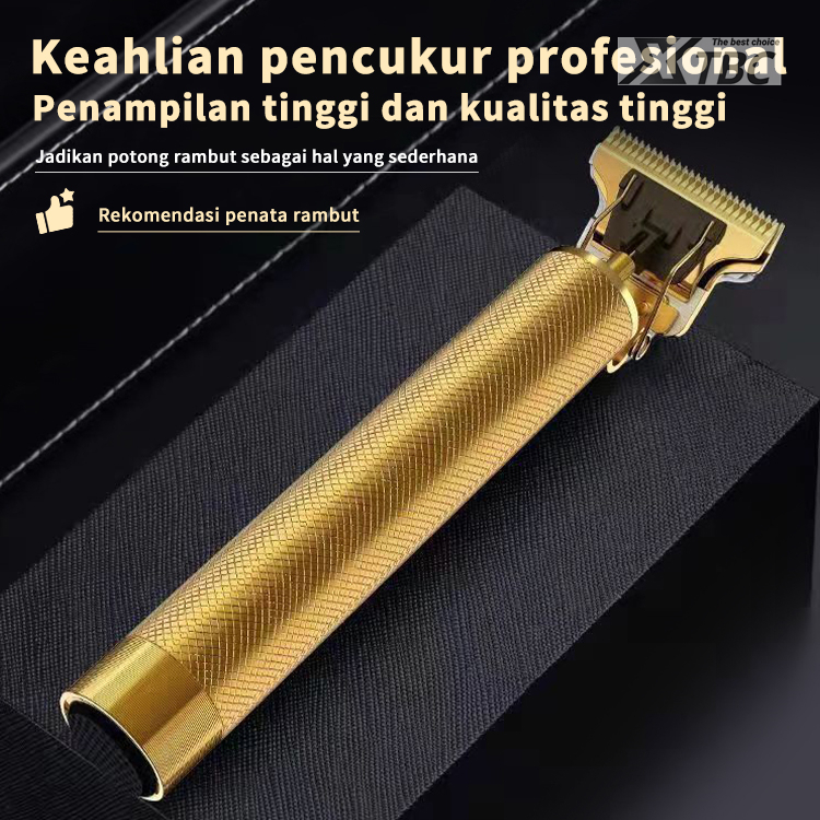 XTBC Shaver Cukur Rambut Elektrik Portable Multifungsi, Alat Cukur Kepala, Jenggot Dan Rambut Profes
