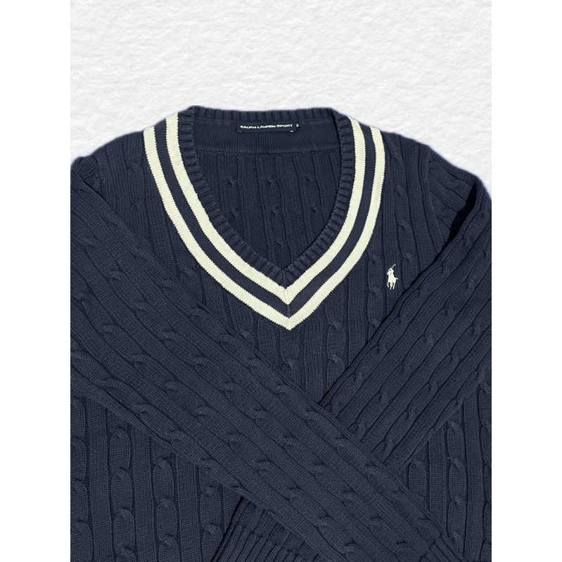 Polo Ralph Lauren Navy Academy - RL Cable Knit