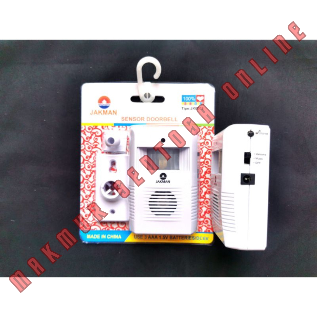 BELL PINTU SENSOR GERAK OTOMATIS / BEL SENSOR / BEL PINTU / WIRELESS BELL