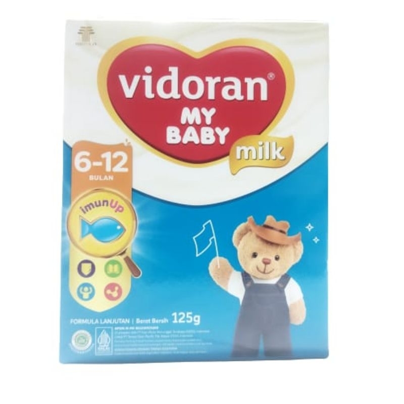 Susu VIDORAN MY BABY 6-12 Bulan 125 gram