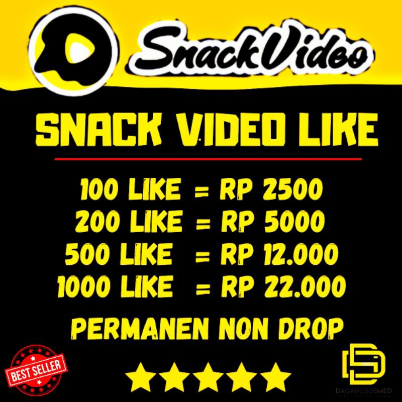 [PROMO] SNACKVIDEO LIKE, LIKE SNACK VIDEO PERMANEN